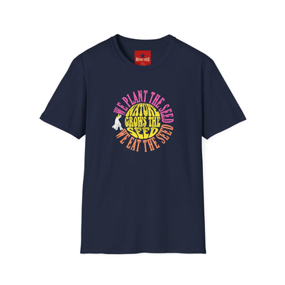 Here Comes The Sun - lyrics - Unisex Softstyle T-Shirt