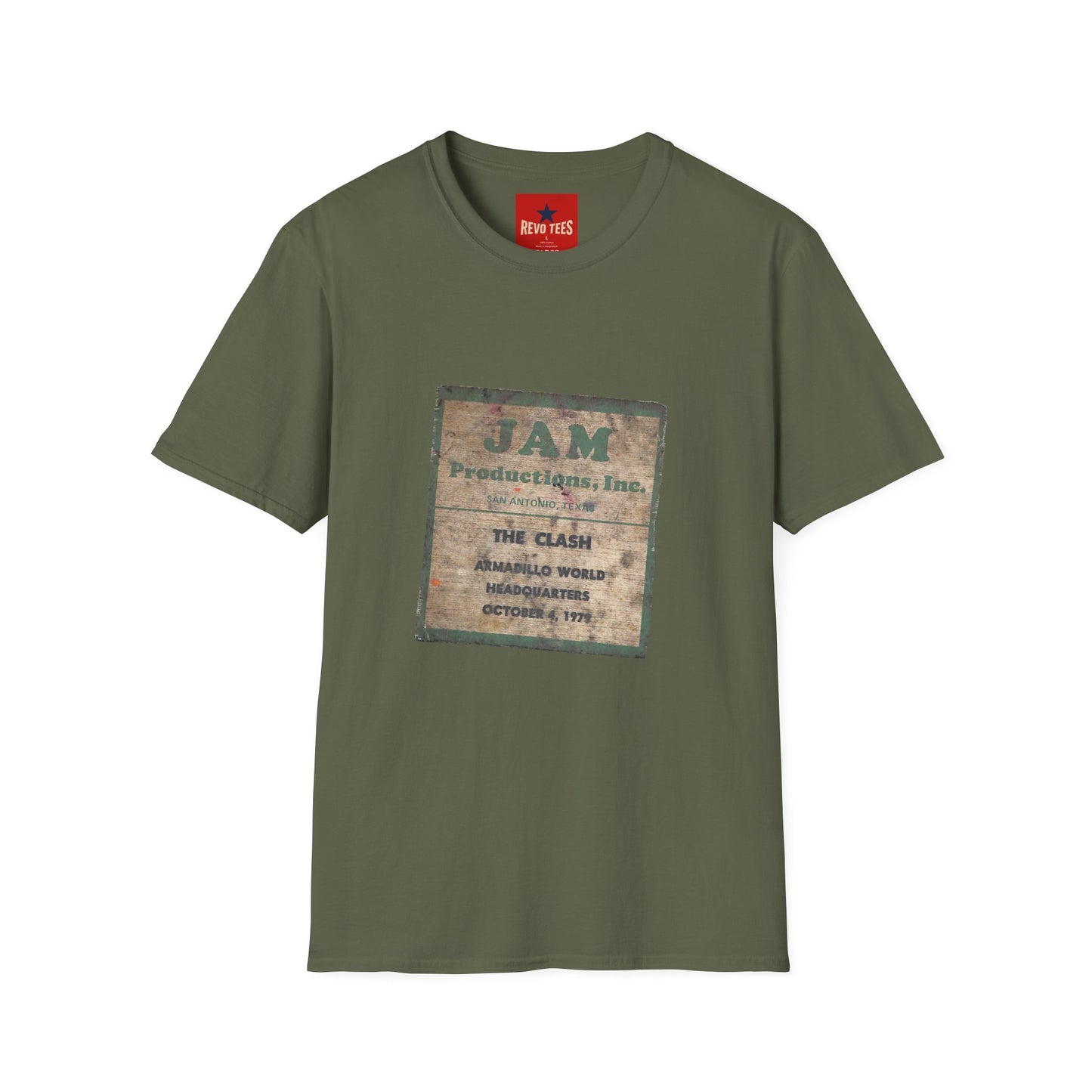 The Clash - San Antonio Fifth Tour - Unisex Softstyle T-Shirt