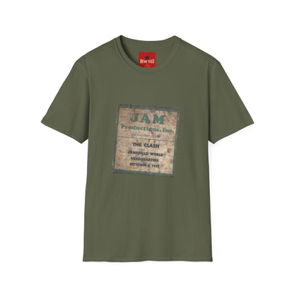 The Clash - San Antonio Fifth Tour - Unisex Softstyle T-Shirt