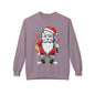 Santa Skull — Edgy Christmas Graphic Crewneck Sweatshirt