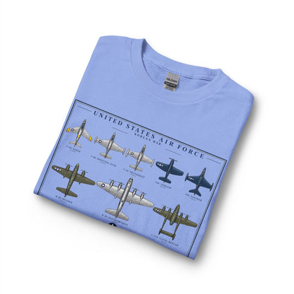 US Air Force Korean War Vintage Aircraft Long Sleeve Tee