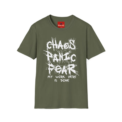 Chaos Panic Fear - Unisex Softstyle T-Shirt