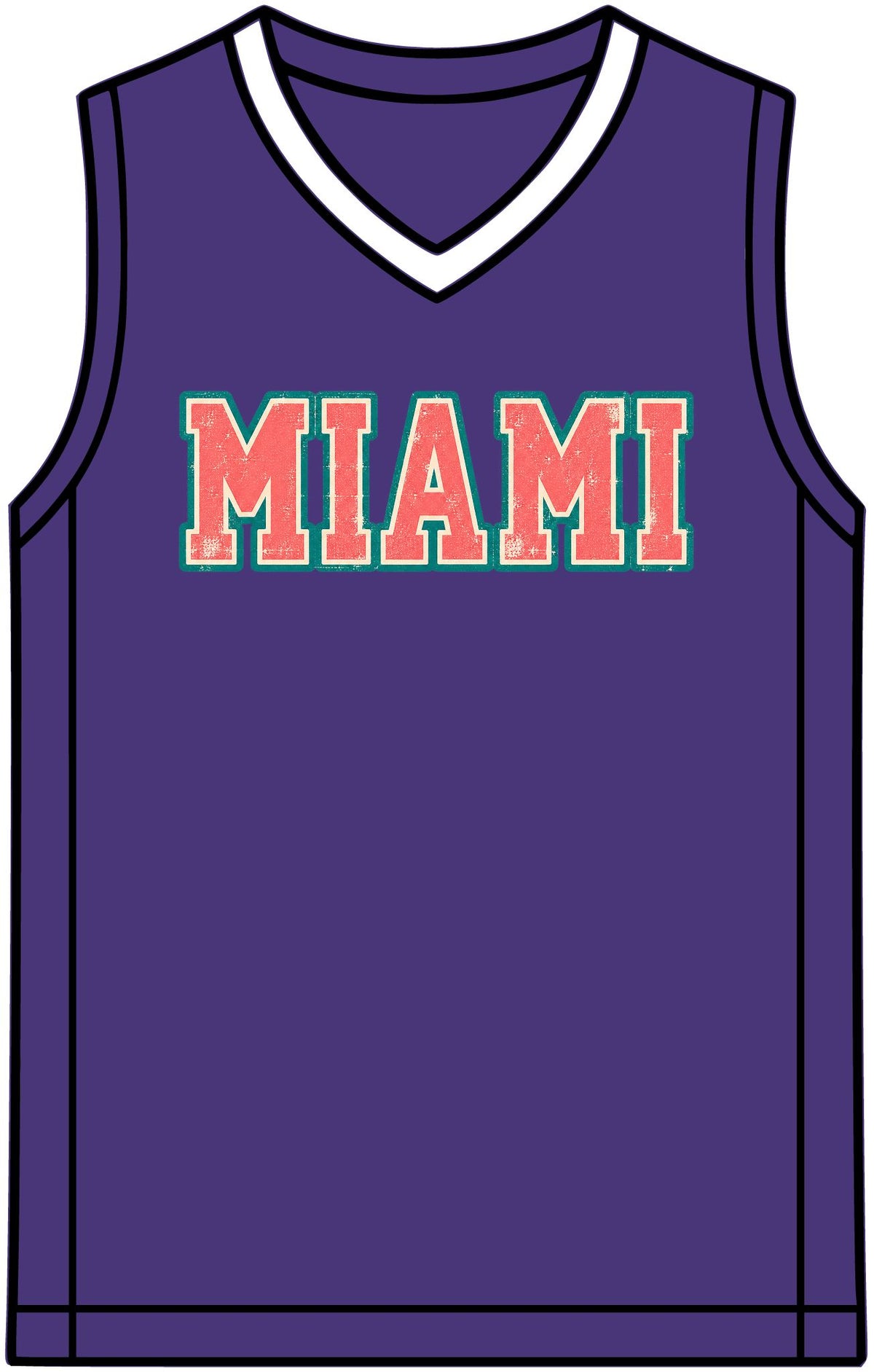 Miami Basketball Jersey