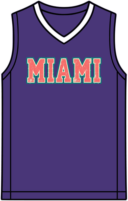 Miami Basketball Jersey