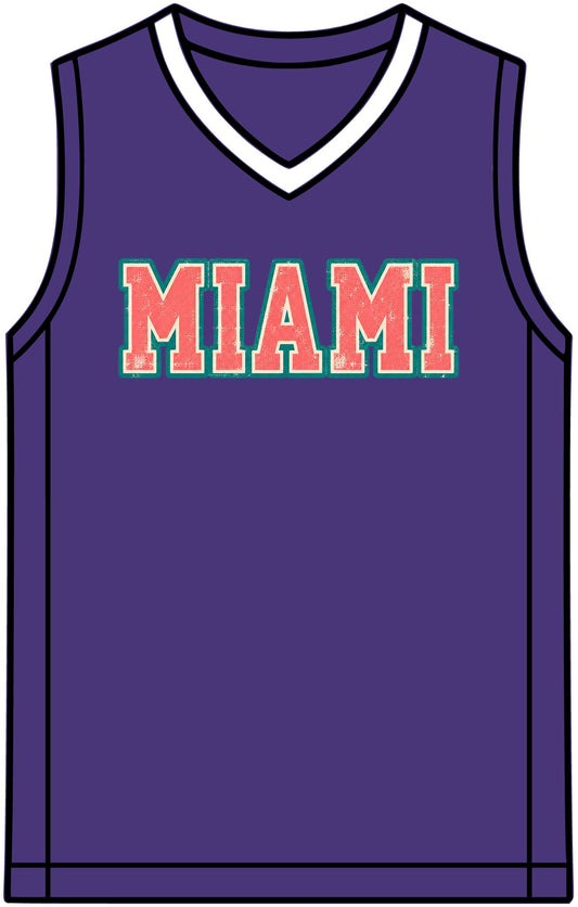 Miami Basketball Jersey
