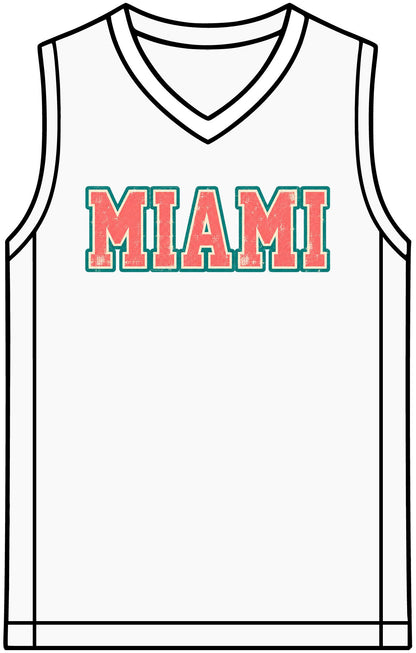 Miami Basketball Jersey