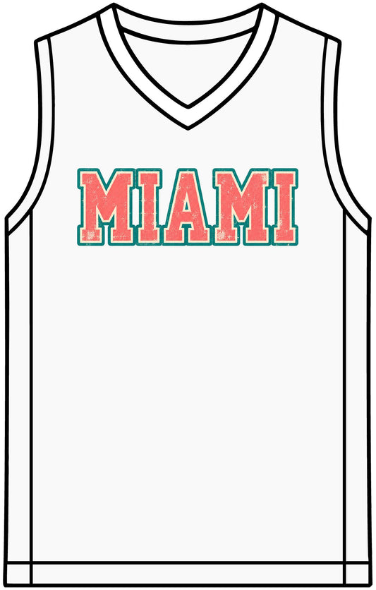 Miami Basketball Jersey