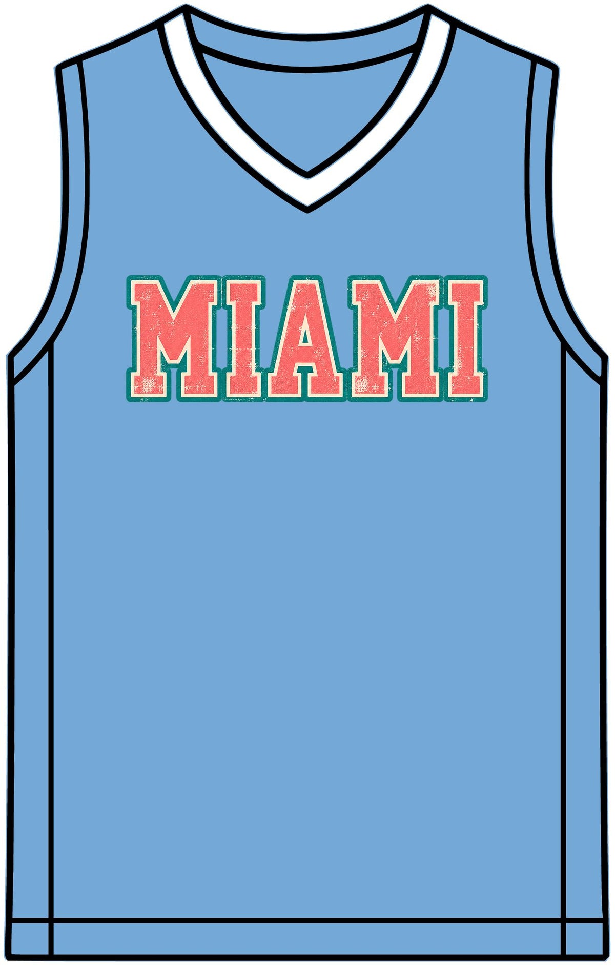 Miami Basketball Jersey