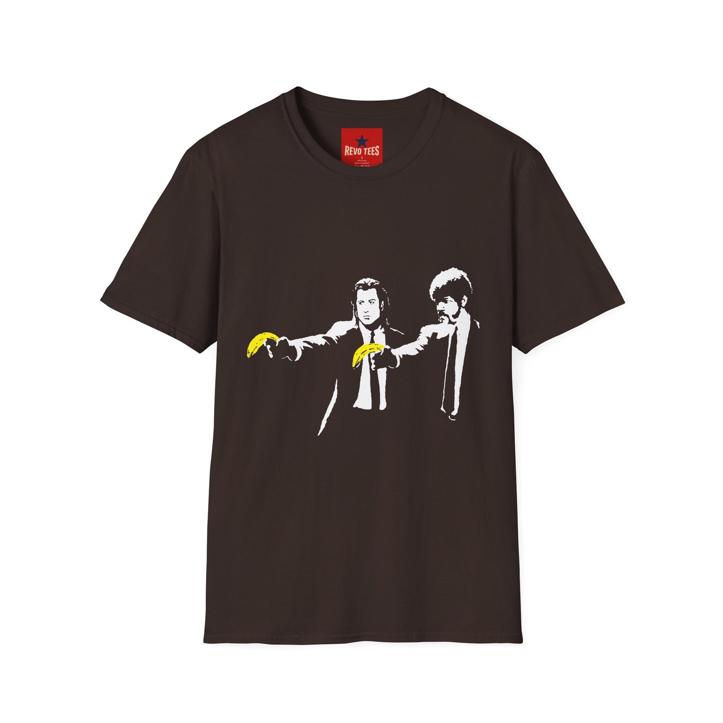 Banksy Pulp Fiction Banana Standoff T-Shirt