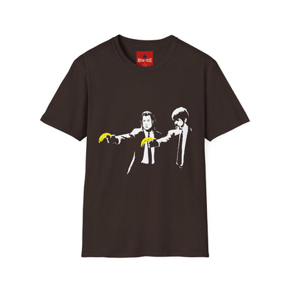 Banksy Pulp Fiction Banana Standoff T-Shirt