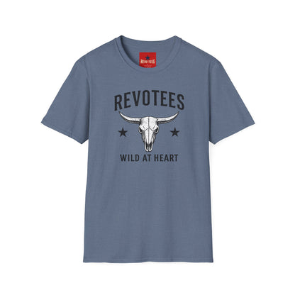 REVOTEES Bull Skull T-Shirt — Wild at Heart Western Graphic Tee