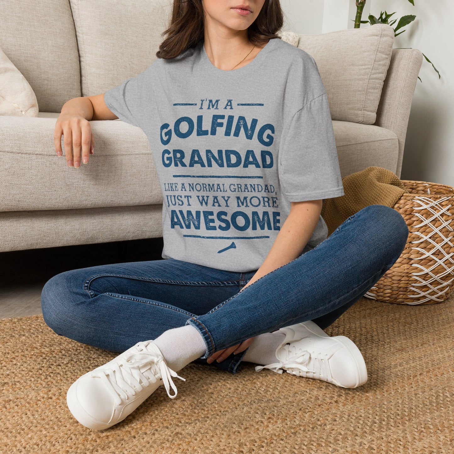 I’m a Golfing Grandad T-Shirt — Funny Golf Grandpa Gift