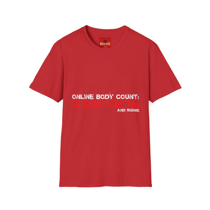 Online Body Count - Unisex Softstyle T-Shirt