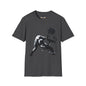 Revotees Banksy Black Cat Tossing Office Chair Graphic T-Shirt - alternate view 5