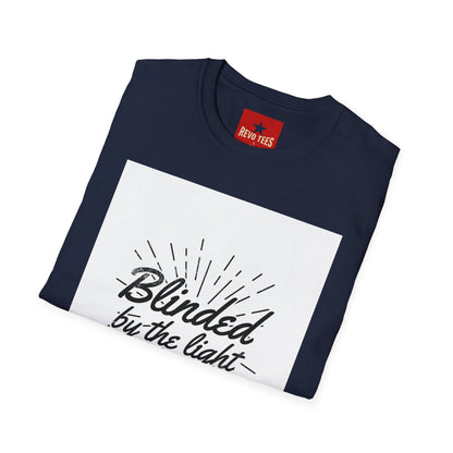 Blinded by the Light T-Shirt — Inspirational Faith Graphic Tee