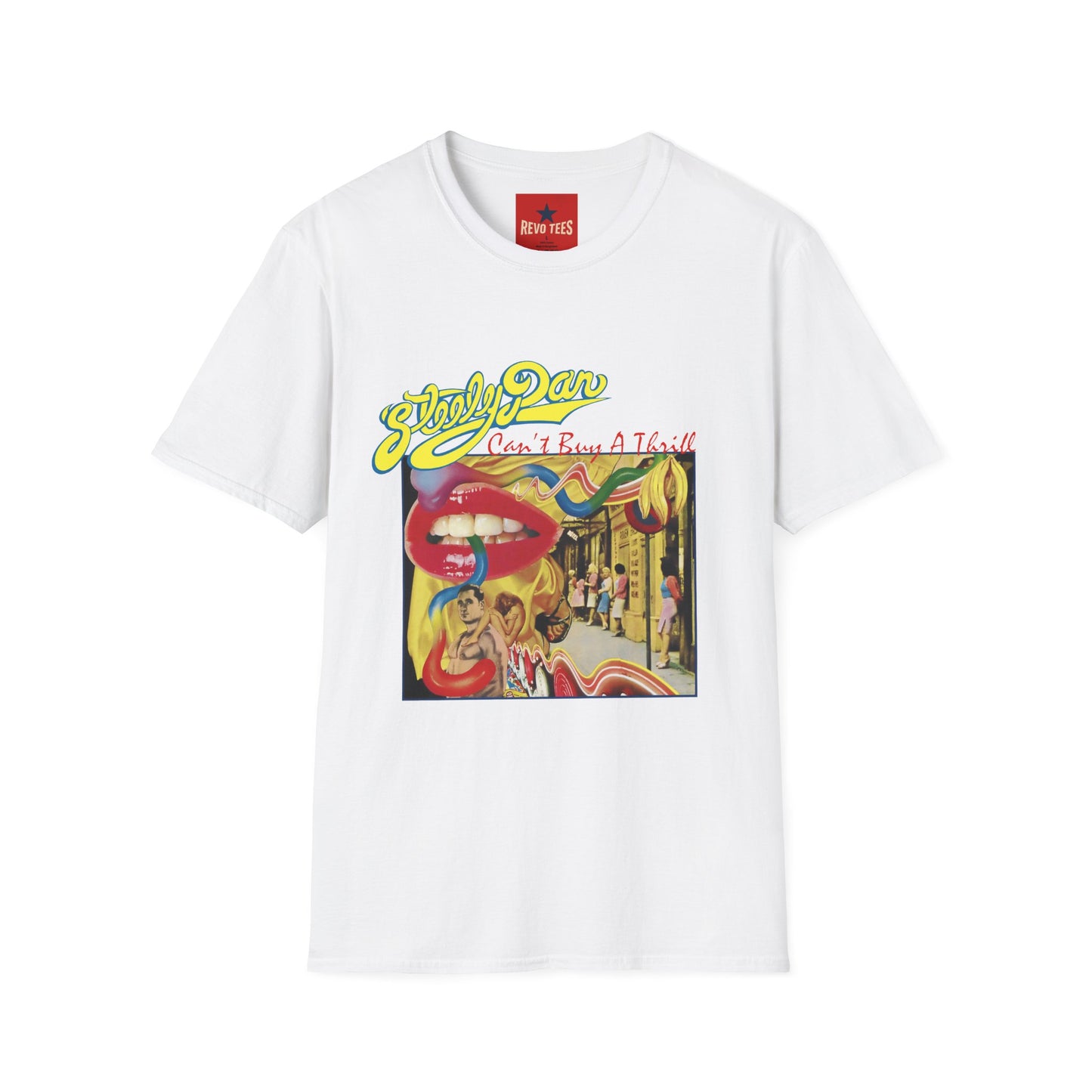Steely Dan "Can't Buy a Thrill" Retro Album Art T-Shirt