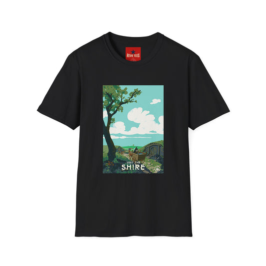 Lord of the Rings - The Shires Unisex Softstyle T-Shirt