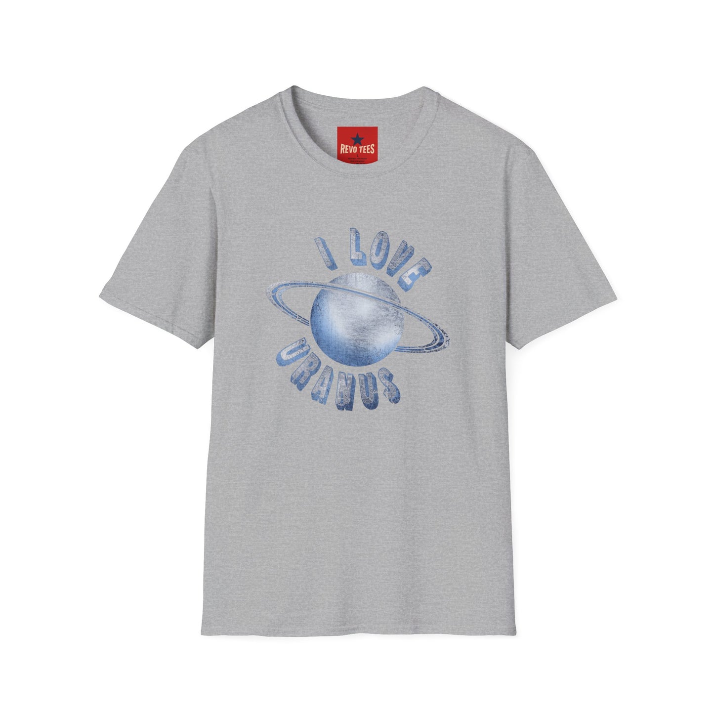 I Love Uranus T‑Shirt — Retro Saturn Graphic Tee for Space Lovers