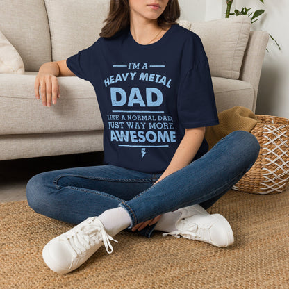 Heavy Metal Dad T-Shirt — "I’m a Heavy Metal Dad" Graphic Tee for Proud Fathers