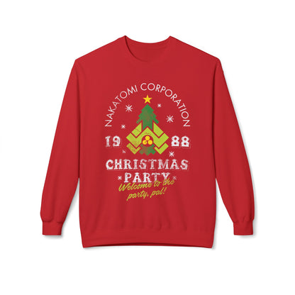 Die Hard 'Nakatomi Corporation 1988' Holiday Crewneck Christmas Party Sweatshirt