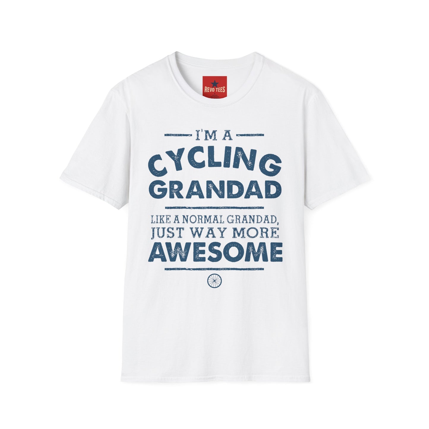 Cycling Grandad T‑Shirt — "I'm a Cycling Grandad" Funny Gift for Grandpa