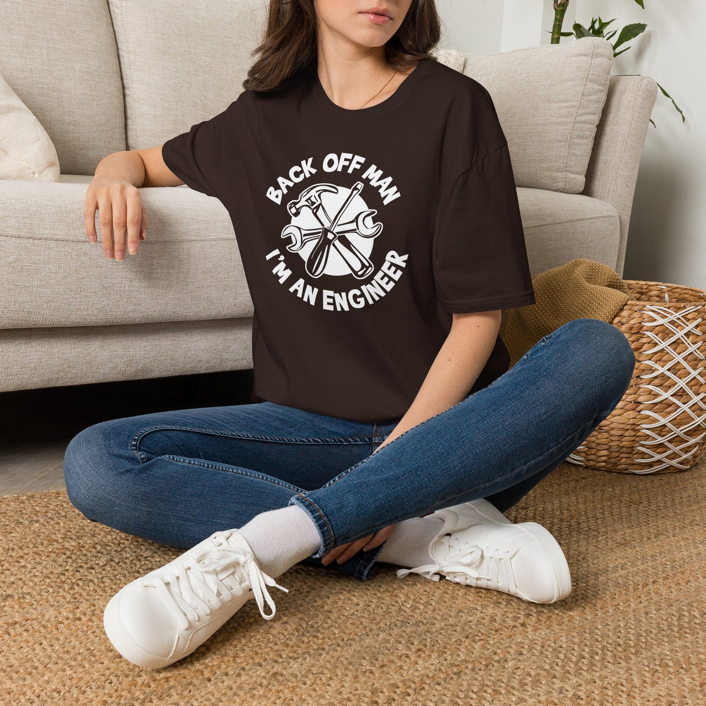 Engineer T-Shirt — "Back Off Man I'm An Engineer" Mechanical Tools Tee