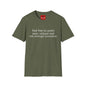 Point, Stare, Whisper - Unisex Softstyle T-Shirt