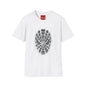 Spider Web Mask T-Shirt — Gothic Spiderweb Face Graphic Tee