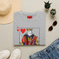 King of Hearts T-Shirt — Vintage Playing Card Graphic Tee