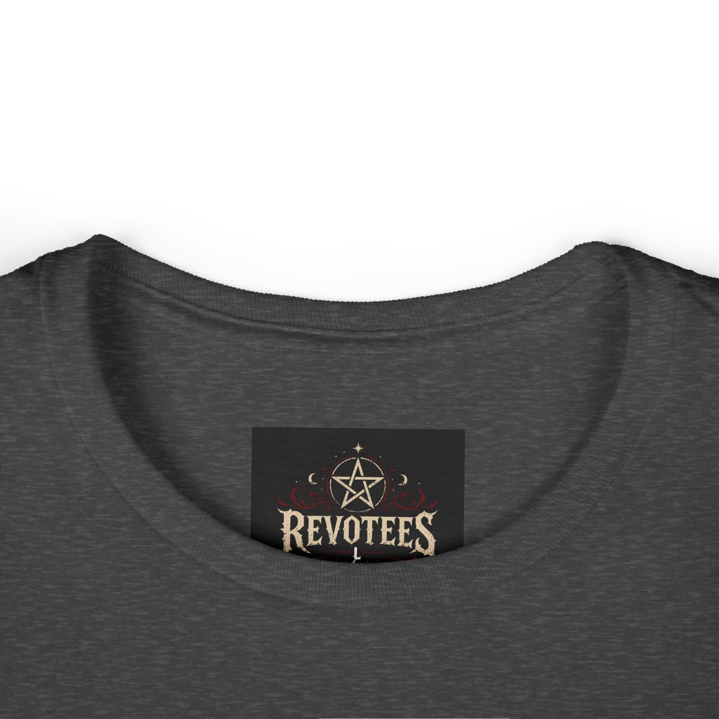 Revotees Skull Tee — Women's Gothic Americana Graphic T‑Shirt