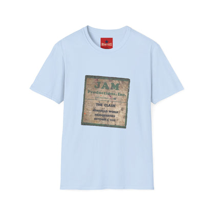 The Clash - San Antonio Fifth Tour - Unisex Softstyle T-Shirt