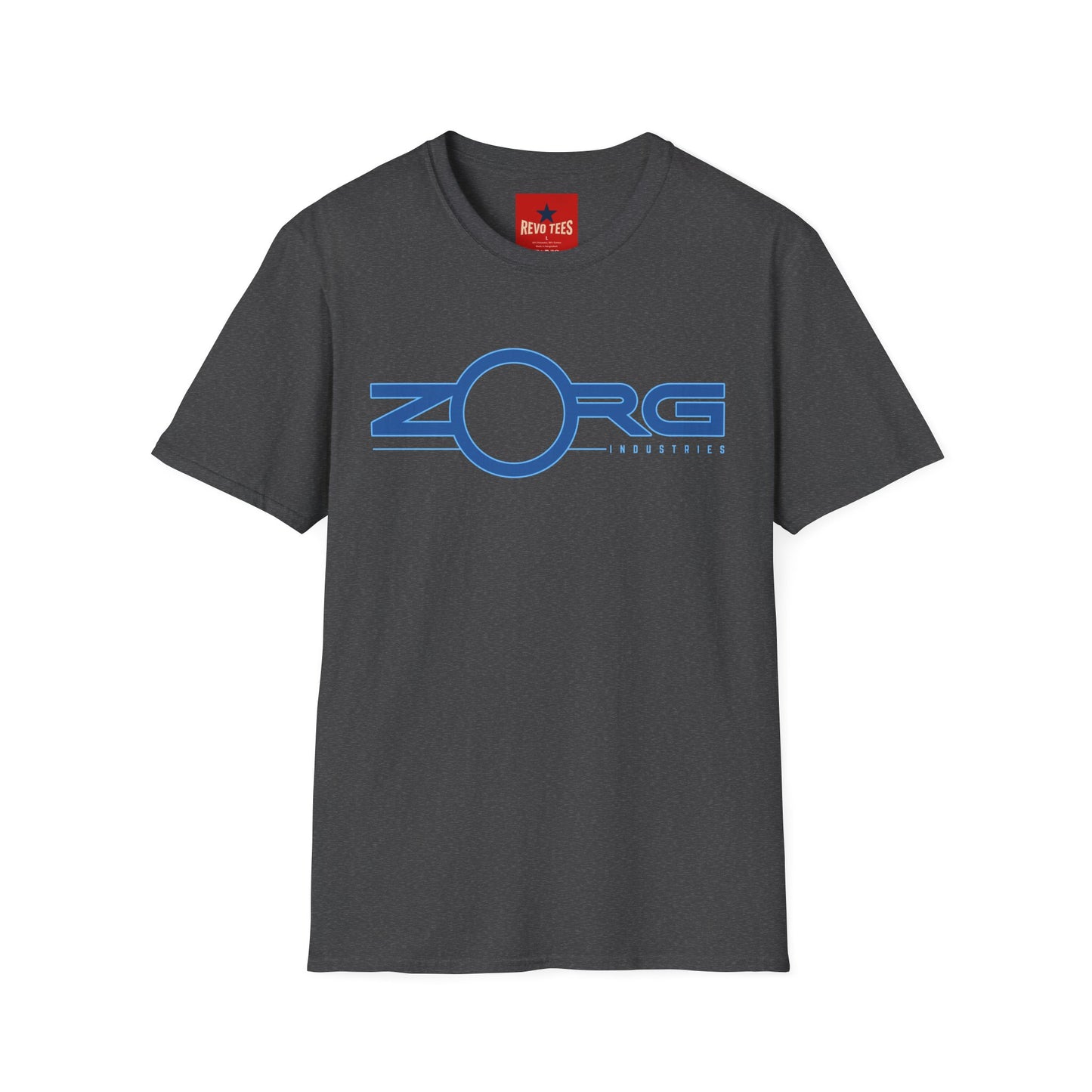 Zorg Industries Logo T-Shirt — Retro Sci‑Fi Graphic Tee