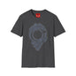 Abstract Circular Tech Graphic T-Shirt