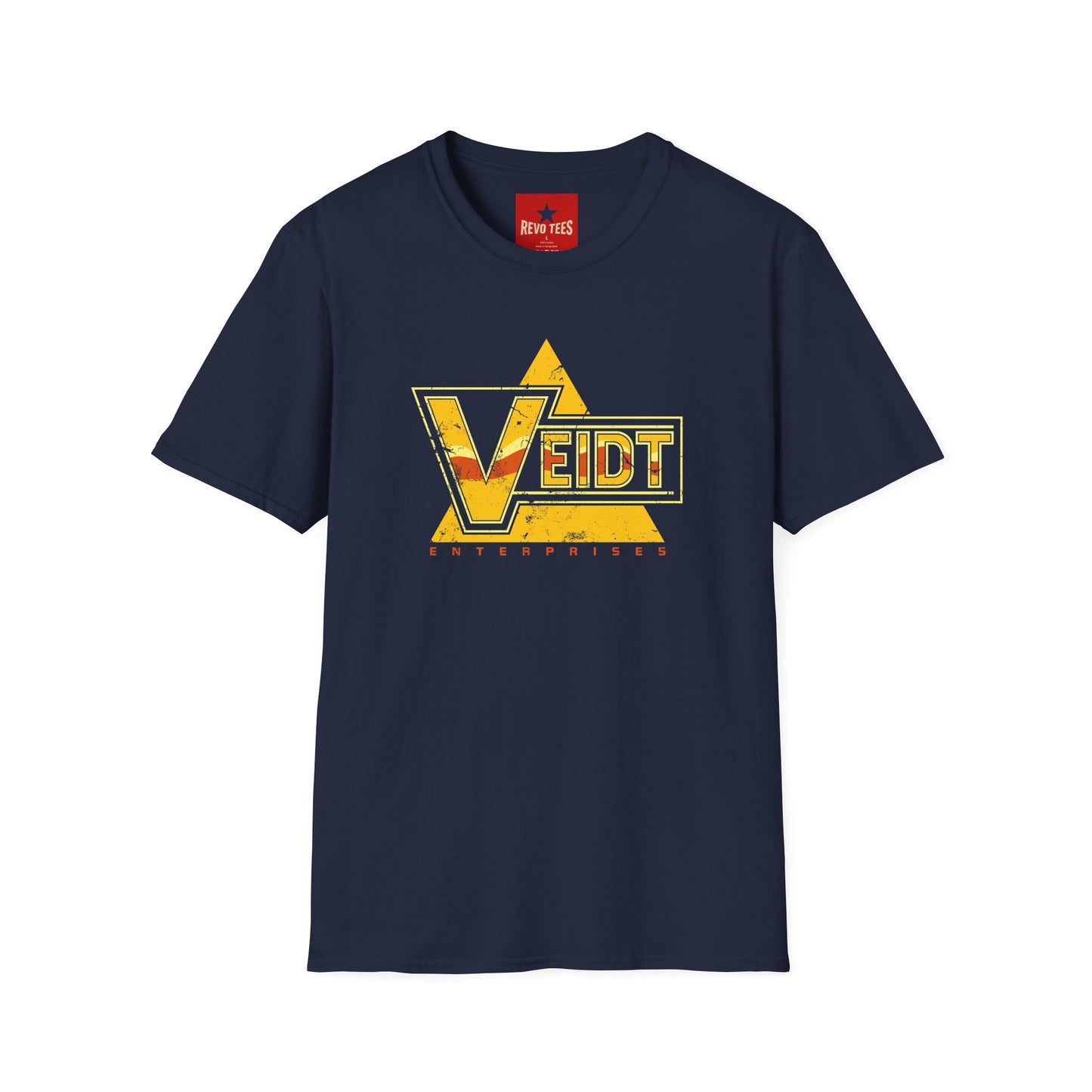 Veidt Vintage Logo T-Shirt — Retro Distressed Graphic Tee