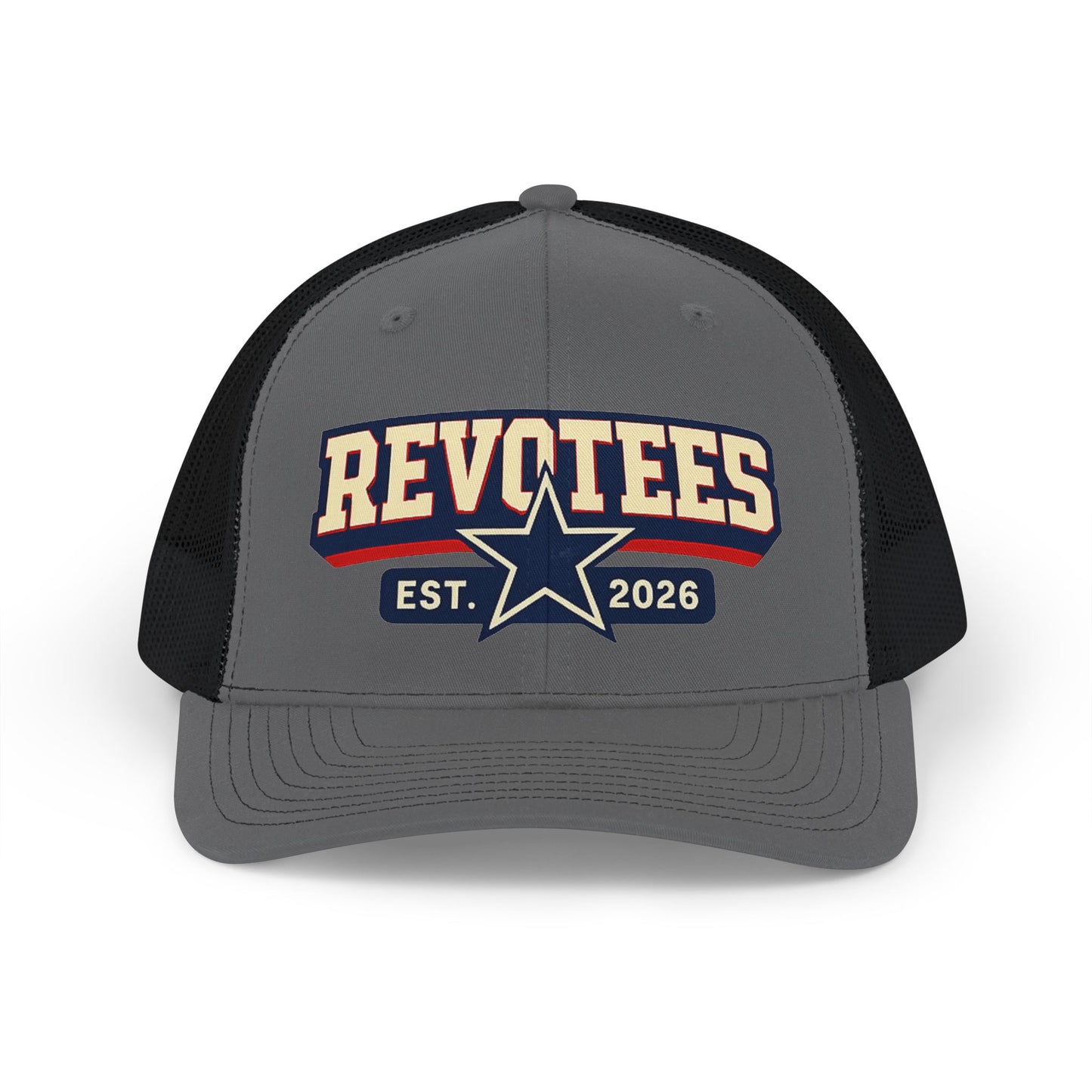 Revotees Snapback Trucker Cap — Est. 2026 Retro Star Logo