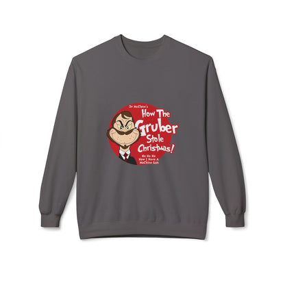How The Gruber Stole Christmas Crewneck Sweatshirt