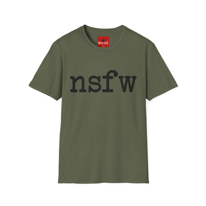 NSFW Graphic Tee — Bold Minimalist Statement Shirt