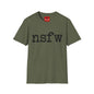 NSFW Graphic Tee — Bold Minimalist Statement Shirt