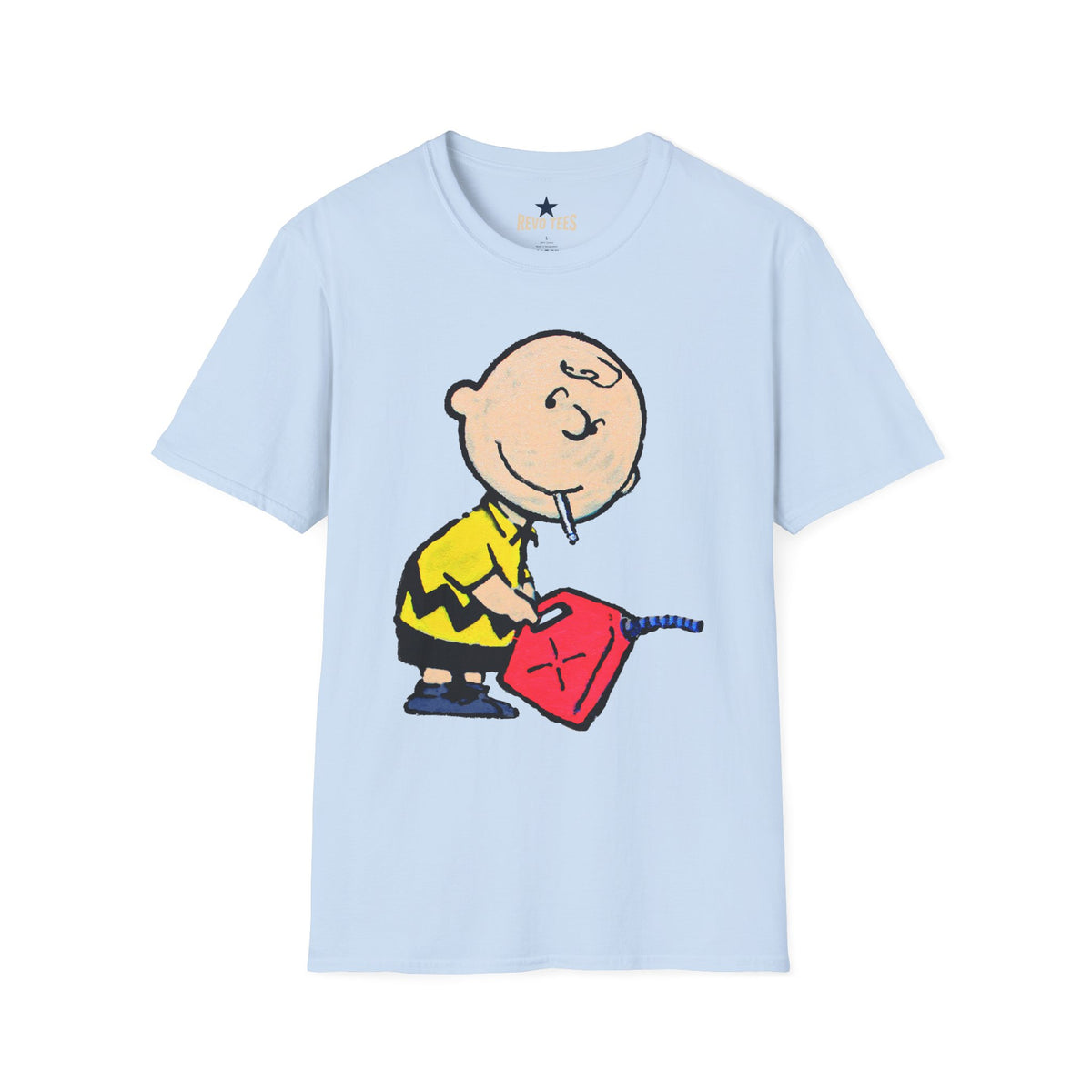 Revotees Banksy Novelty Cartoon Graphic Naughty Charlie T-Shirt - alternate view 8