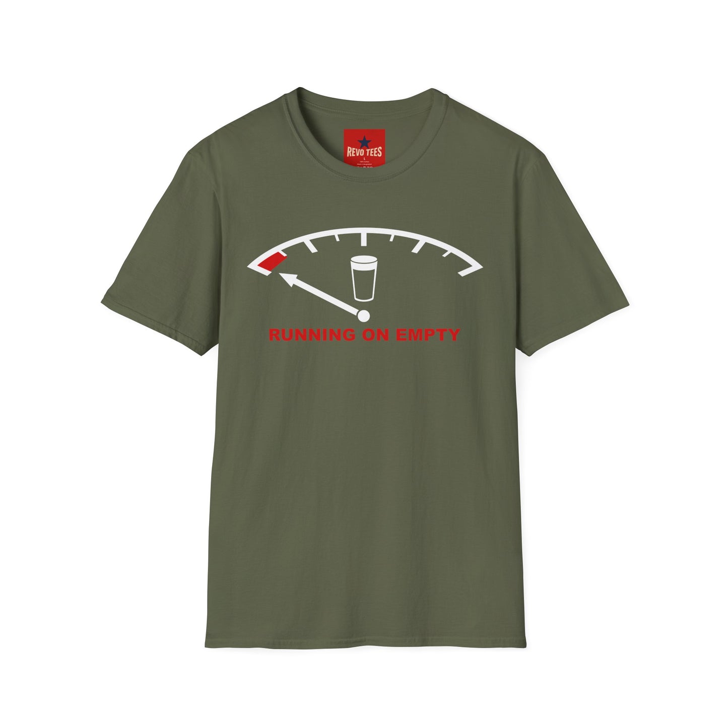 Running on Empty - Unisex Softstyle T-Shirt
