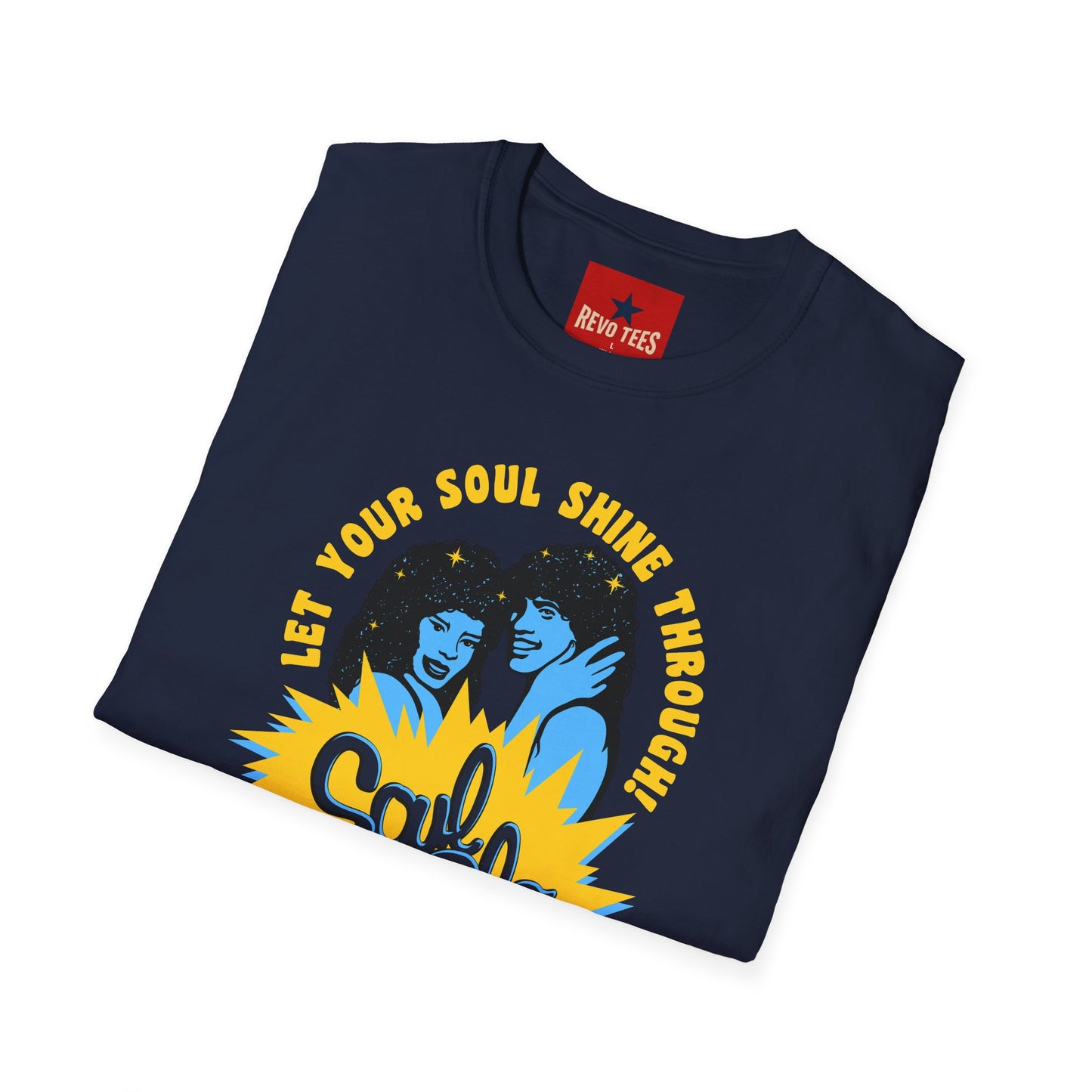 Soul Glo Retro Tee — "Let Your Soul Shine Through" 80s-Inspired Graphic T-Shirt
