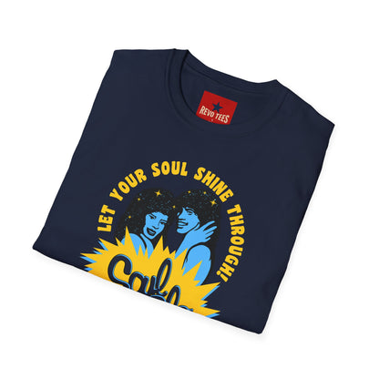 Soul Glo Retro Tee — "Let Your Soul Shine Through" 80s-Inspired Graphic T-Shirt