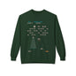 Retro Space Invaders Christmas Sweatshirt