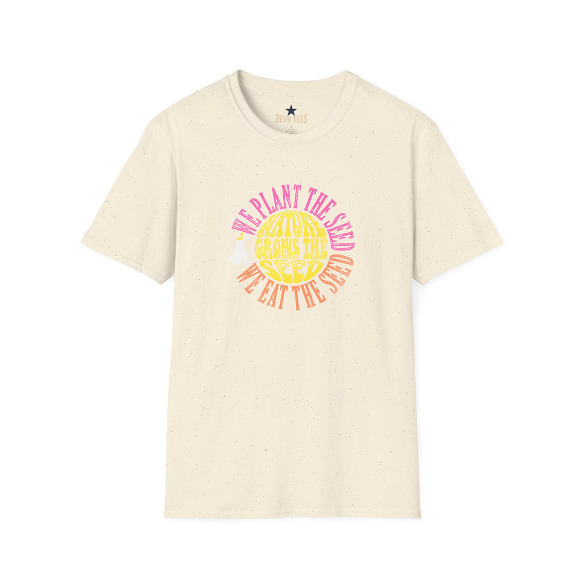 Revotees Here Comes the Sun Lyrics Unisex Softstyle T-Shirt - alternate view 7