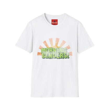 Morning Benders T-Shirt — Retro Sunrise Graphic Tee