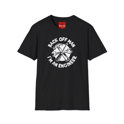 Engineer T-Shirt — "Back Off Man I'm An Engineer" Mechanical Tools Tee