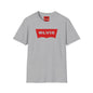 Elvis Logo T-Shirt — Retro Red Graphic Tee for Music Fans