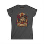 The Lovers Tarot Skull Tee — Romantic Day of the Dead Graphic Shirt