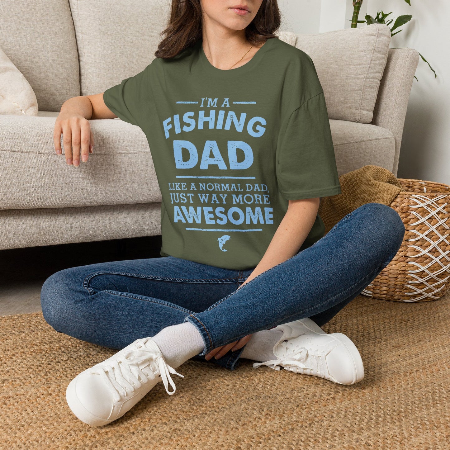 I’m a Fishing Dad T-Shirt — Funny Father’s Day Gift for Anglers