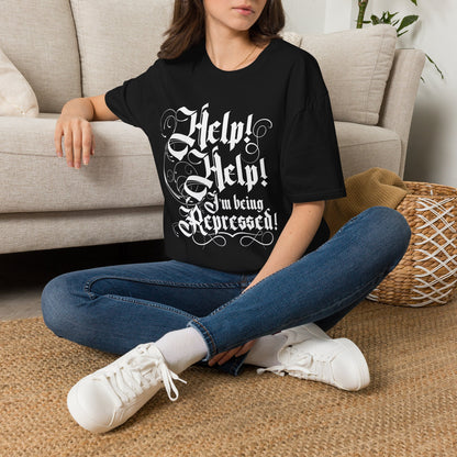 Help I am Being Repressed - Unisex Softstyle T-Shirt